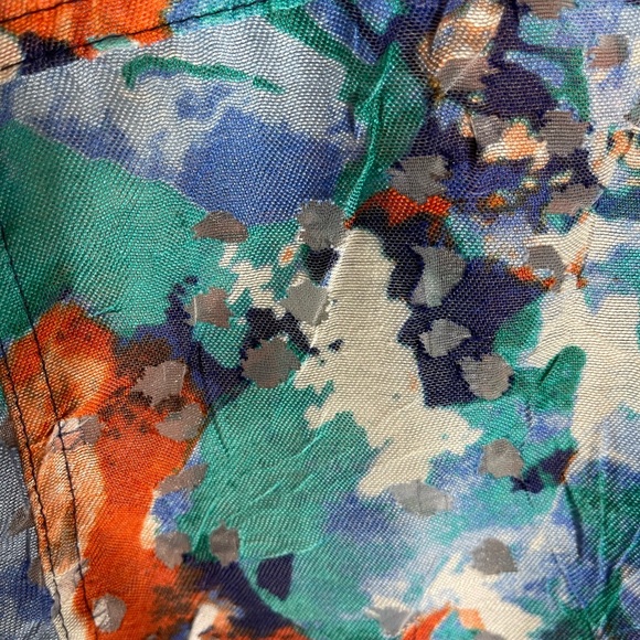 Ruby Rd Sheer Lace Floral Blouse size 18 Boho Hippie Vintage Y2K Artistic - Picture 10 of 13